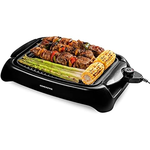 OVENTE Indoor Electric BBQ Grill GD1632NLB Cover