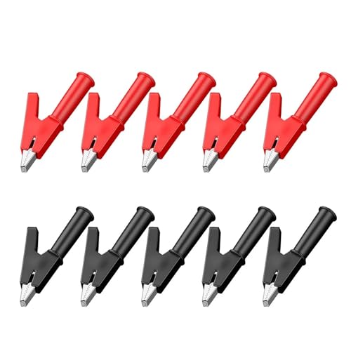 eufeifeiegds P2002 10 20A jNbv 4mm\Pbgt 1000V wr[f[eB[ jNv dCSeXgNbv wefeiegds(Red black 10pcs)
