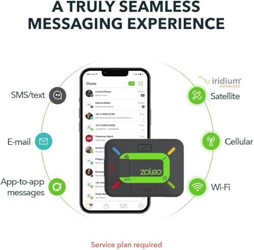 ZOLEO Satellite Communicator – Two-Way Global SMS Text Messenger & Email, Emergency SOS Alerting, Check-in & GPS Location – Android iOS Smartphone Accessory (Renewed) - Image 3