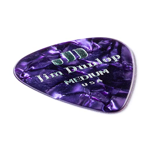Dunlop 483 Picks GENUINE CELLULOID CLASSIC purple, Medium - Les Beatles, Paul McCartney, John Lennon, RIngo Starr, George Harrison Dunlop 483 Picks GENUINE CELLULOID CLASSIC purple, Medium – Image 4