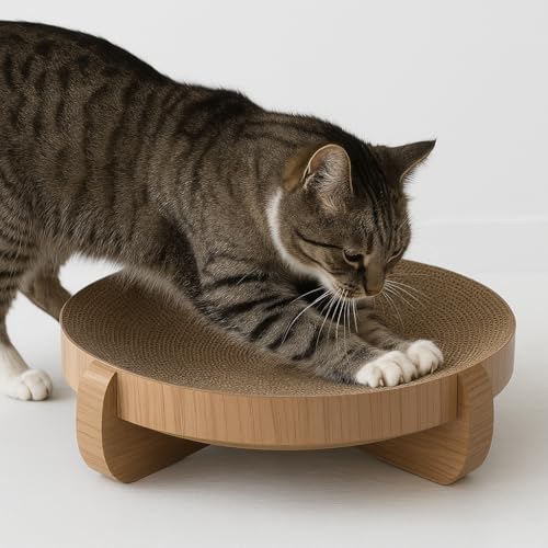 Flamingo TAVOLETTA TIRAGRAFFI LICO Marrone 38x38x9,5CM