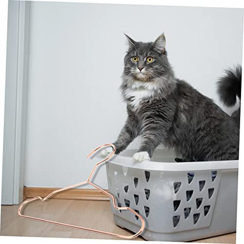 Supvox 3stücke Hundebekleidungs-halterungen Aus Eisen Pet Apparel Organizer Für Platzsparende Aufbewahrung Von Hundefashion Roségold