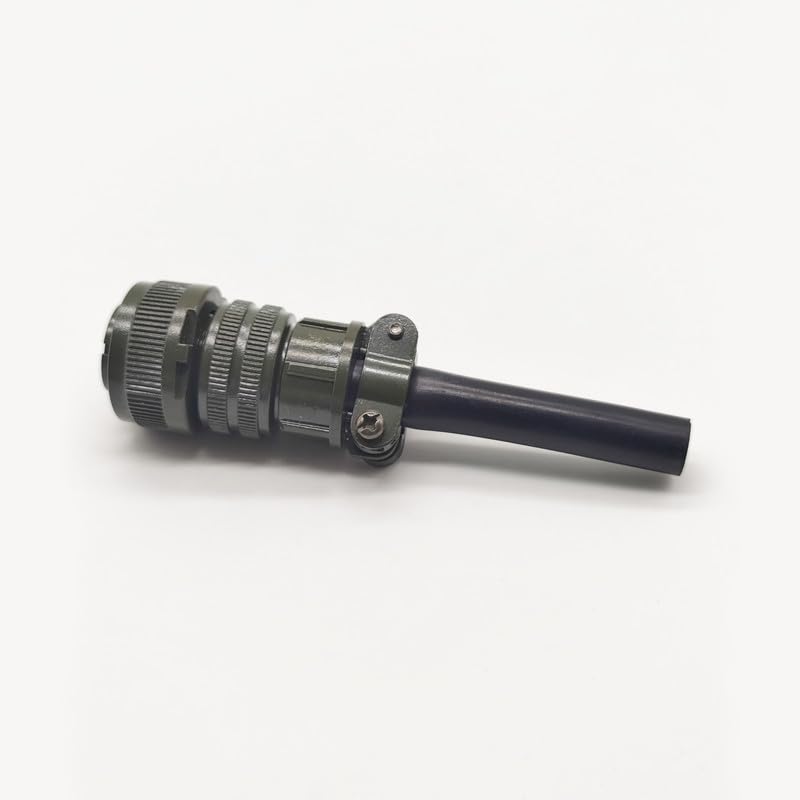 MS3106A14S-5S 5 Pin Female Industrial Connectors Solder Termination, MIL-DTL-5015 Series Circular Connector, Box Mounting, 14S-5 Insert Arrangement, 14S Shell Size, 5 Contacts