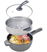 Amazon | every U. 両手電気鍋 5L Enamellia Dura Coat (ホーロー調