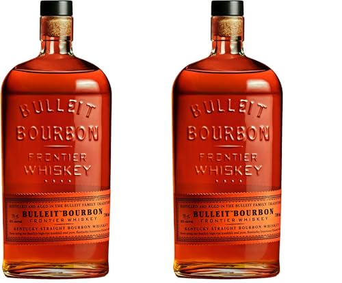 Bulleit Bourbon Frontier | American High Rye Whiskey | Geschenkempfehlung für Freunde & die...