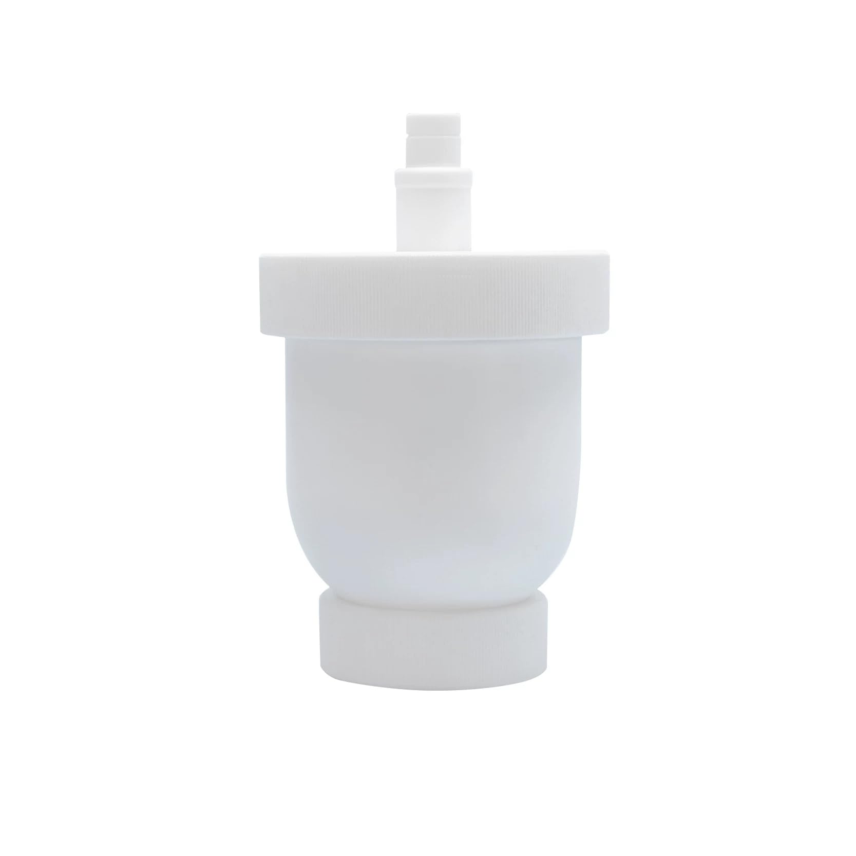 Recipiente de reacción de PTFE, matraz de fondo redondo de un solo cuello 24# Joint Lab | PTFE de alta pureza, resistente al ácido y al ácido, junta roscada, dispositivo desmontable.(Single-Neck 50ml)