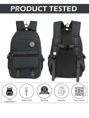 Image of Lavie Sport Luna Laptop Backpack | 36 Liters | Fits Upto 16 Inch | Laptop Compatiable | Rain Cover | Gift for Biys & Girls