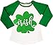 Angeline Boutique Clothing Girls Spring Valentine's ST. Patrick Easter Raglan T-Shirt Fashion Tee Top