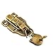 Retro Bronze Duckbilled Toggle Hasp Latch and Padlock Kits for Tool Box, Jewelry Box, Wooden Box, Gift Box, etc