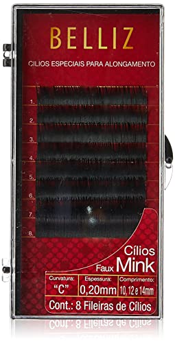Belliz Cilios Para Alongamento Mink C 020 Mix