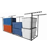 SunsGrove 2x8 Garage Storage Overhead Rack Organization, Adjustable Ceiling Mounted Storage Racks...