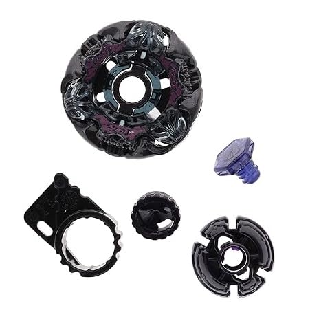 Image of Funstars Gravity Perseus F:D Metal Fusion Spinning Top with Launcher(Black)(BB80)