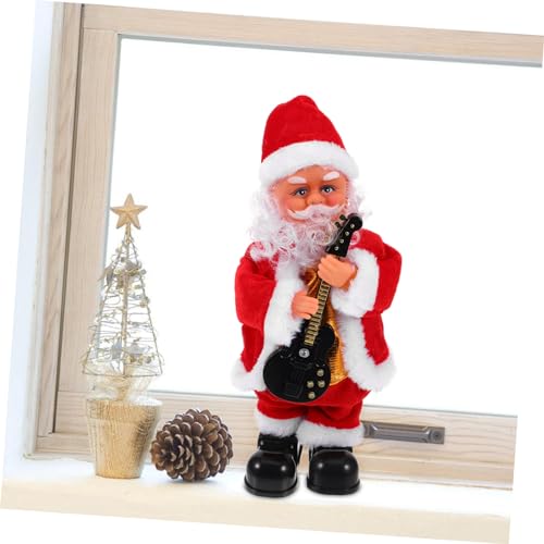 Abaodam Papai Noel Elétrico Brinquedos Musicais Kidcraft Playset Música Presente Mesa Decoração De C
