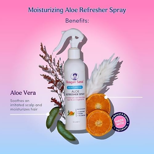 Spray Hidratante Aloe para Cabello Rizado 8 oz miniatura 3