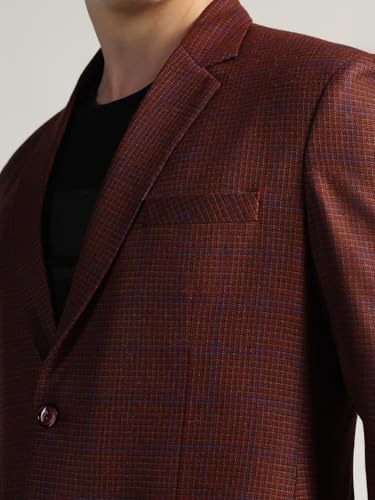 Image of TAHVO Tweed Blazer for Men - Formal & Casual Winter Wear Blazer