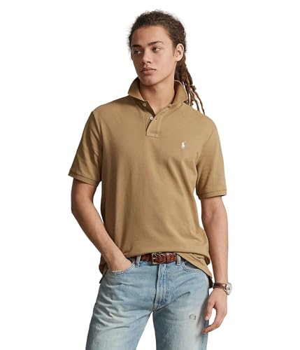 Image of Polo Ralph Lauren Men's Custom Slim Fit Mesh Polo Shirt