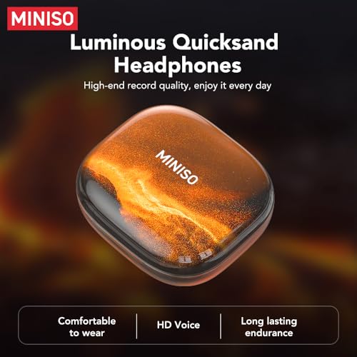 Image of MINISO MS185 Open Ear Headphone,Wireless Earbuds Stereo Sound Bluetooth 5.4,Adjustable Earhook Earphones 40 Hours of Playtime with Microphone,fit for Running, Sports, Exercise