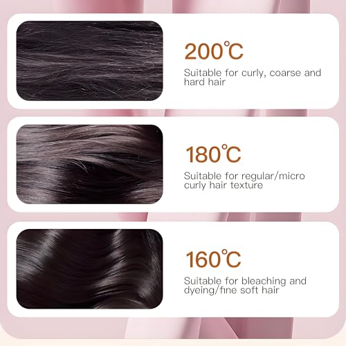 Yaslayp Mini Plancha de Pelo Inalámbrica Negra miniatura 5