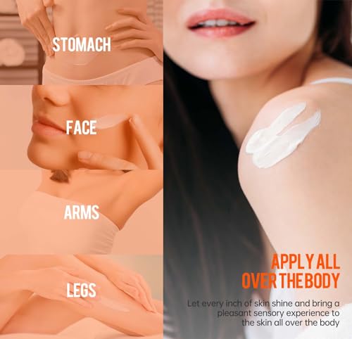 Trendyfave Turmeric Body Lotion, Body Moisturiser With Turmeric And Vitamin C, Remove Dark Spots, Moisturizing Body Lotion for Dry Skin, Body Skin Care Smooth Skin, Large-capacity 200ml - Image 7