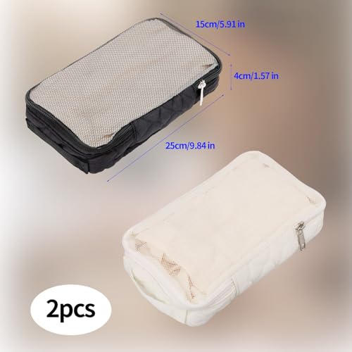 2 piezas bolsa organizadora impermeable para pañales miniatura 2