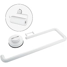 Suction Cup Hook Kitchen Paper Holder Paper Towel Case White