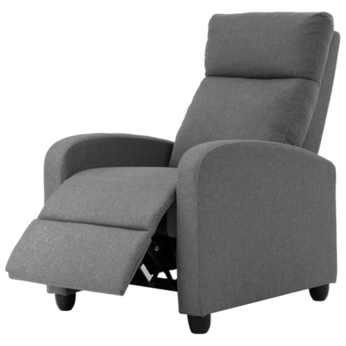 PayLessHere Recliner Chair Single Reclining Sofa Home Theater Seating with