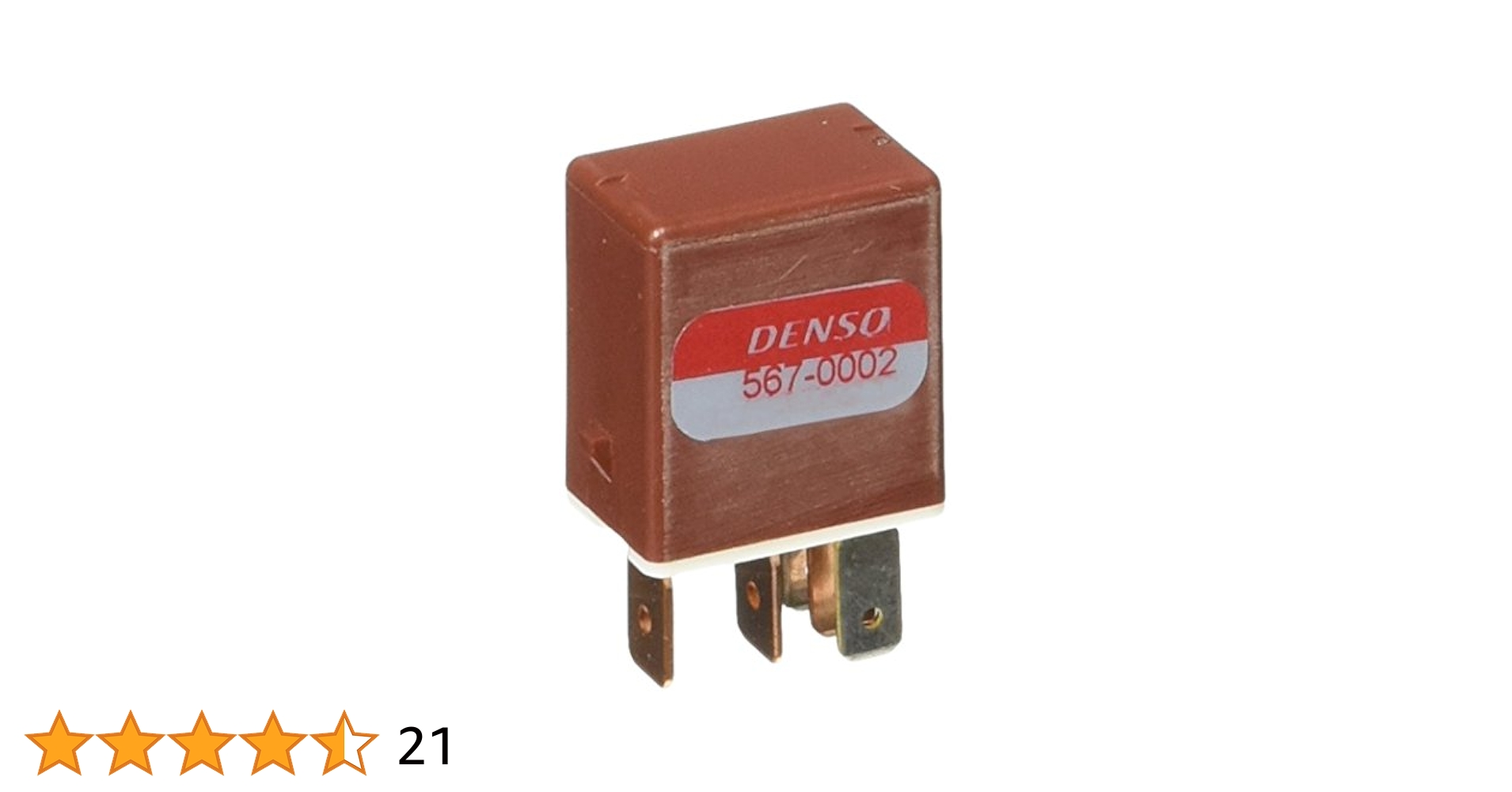 コロッケ 15800+5000 Amazon.com: Denso 567-0052 Relay, 1 Pack : Automotive