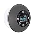 Produktbild AZZ Bluetooth 4.1 Duschradio Mit LED Digitalem Bildschirm, Saugnapf, IPX7 Wasserdicht Wireless FM Radio (Color : Black)