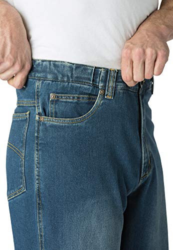 KingSize Men's Big & Tall Expandable Waist Relaxed Fit Jeans3