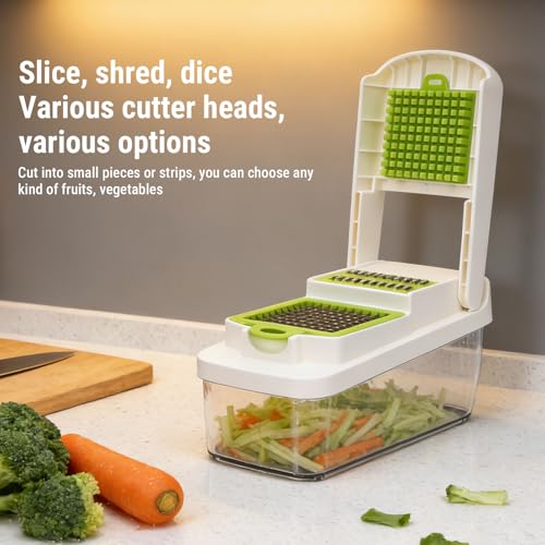 Cortadora manual de vegetales con contenedor Buachois miniatura 7