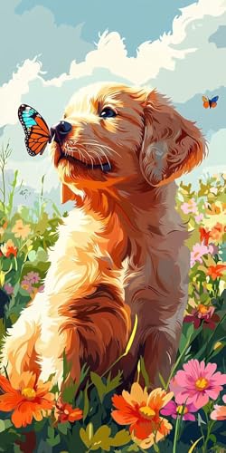 G X Paint by Numbers hG Lbg l ʂ肦 lphGLoXNtg  LoXA[g uVƃANG̋, ItBX CeA rO, ւ̃Mtg 30x60cm (t[