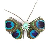 Fashey 1920s Flapper Headpiece Gatsby Headpiece Peacock Feather Headpiece Roaring 20s Headband Butte