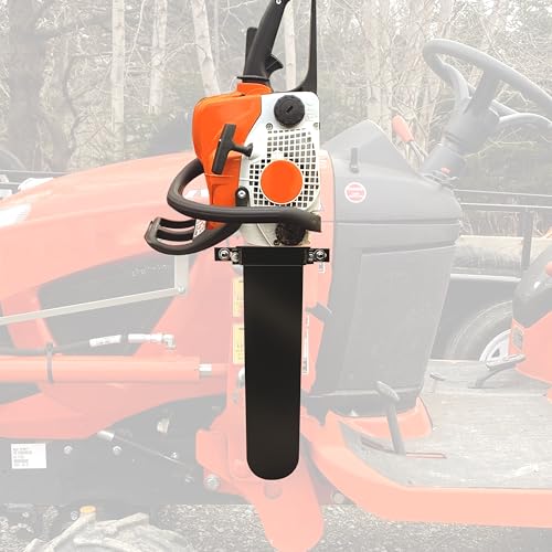 FEBTECH - 20" Tractor Chainsaw Holder - Durable Chainsaw Holder for Tractor
