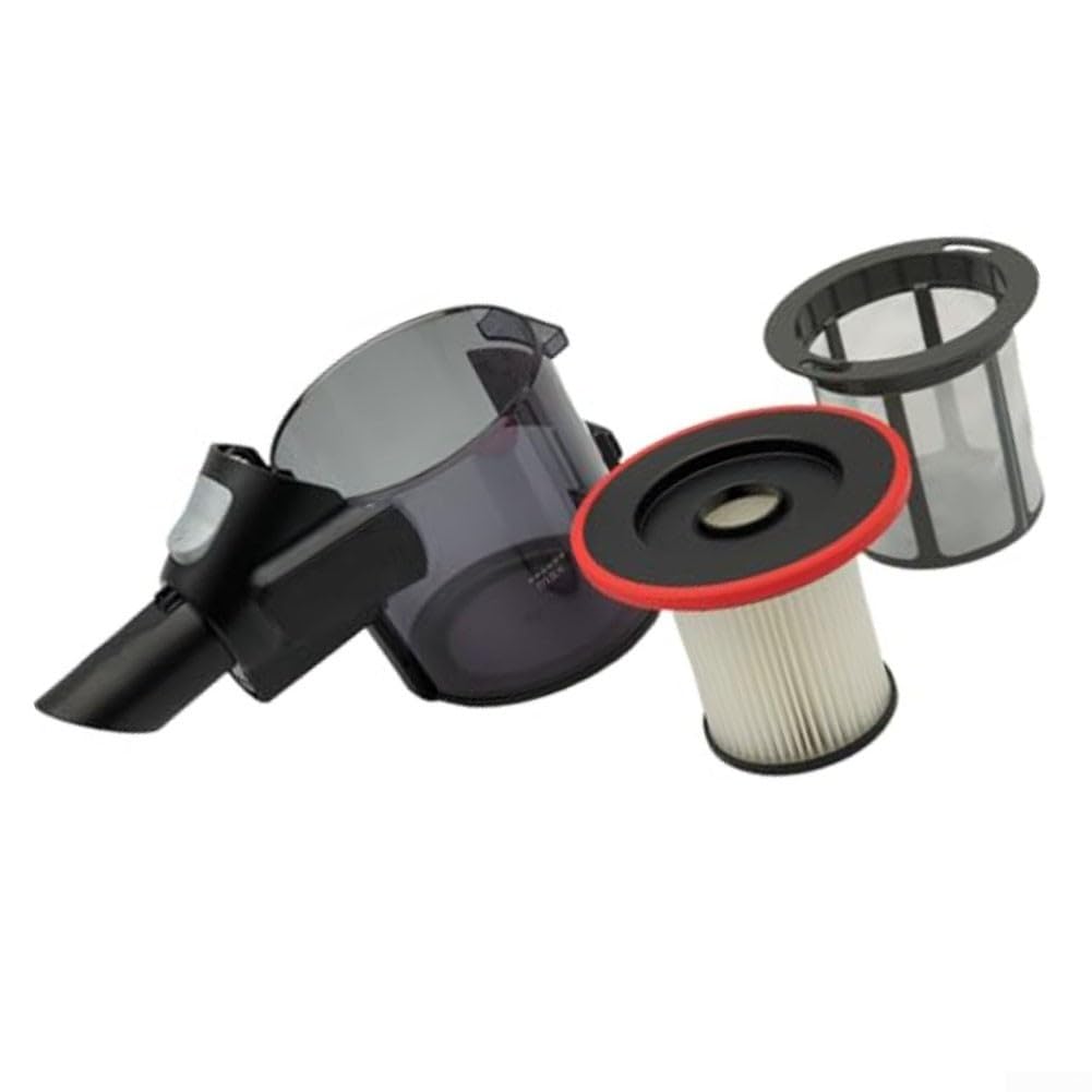Bandeja de polvo de repuesto para aspiradoras Bosch Unlimited Series 6, parte 12029996, incluye filtro principal, filtro plisado y accesorio de prefiltro