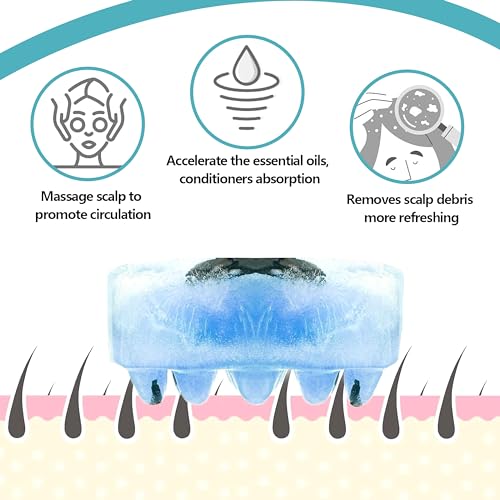 Image of MoldBerry 4-Cavity Silicone Massage Bar Soap Mold | Non-Stick Oval Soap Making Tray with Massage Nodes | Flexible, Heat-Resistant DIY Soap Mould for Hair, Body & Bath Bars (Pack of 1)