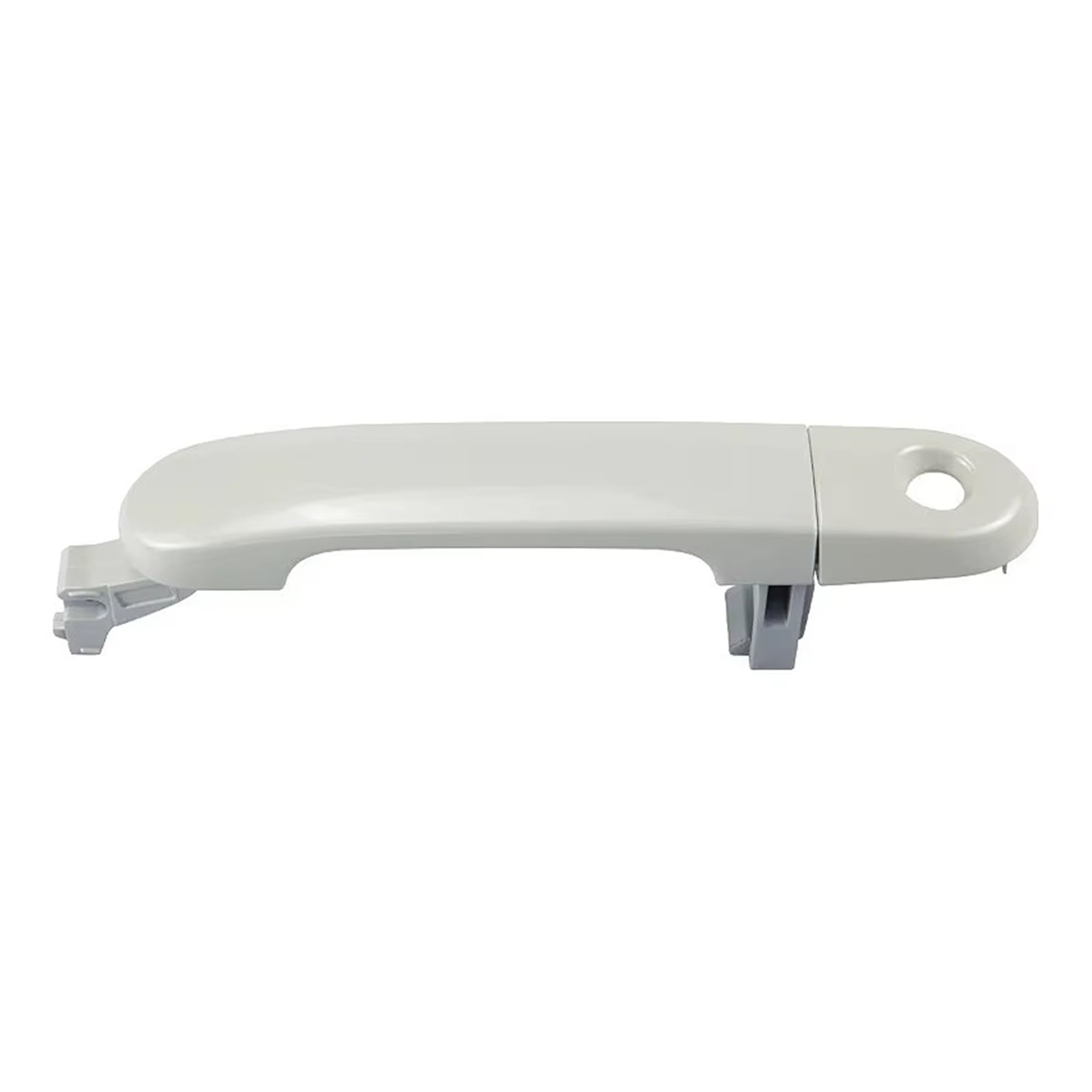 Ytjlf White Vehicle Outside Door Handle For Nissan For Versa 2007 2008 2009-2012 For Tiida 2007-2011 1Pc Car Exterior Door Handle Front Left 82640El12a 82641El12a(White)