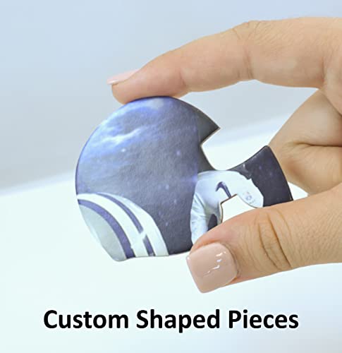 Image of MasterPieces 500 Piece Sports Jigsaw Puzzle for Adults - NFL Helmet Shaped Puzzle - 25 inchx22 inch