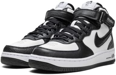 Nike T nis masculino Air Force 1 Mid DJ7840 002 Stussy - Preto
