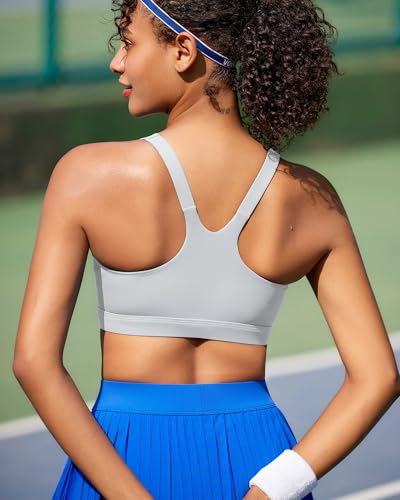 Image of RUNNING GIRL Sports Bra for Women, Molded Cup High Impact Sports Bras for Women with Sewn in Pads