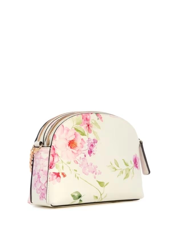 GUESS Factory Women's Jennice Floral Dual-Zip Crossbody3