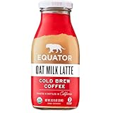 Equator Coffees Organic Oat Milk Latte Cold Brew Coffee, 8.5 FZ