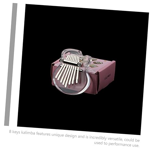 GARVALON 8 iniciante polegar piano mini kalimba dedo piano instrumento de música iniciantes kalimba