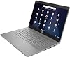 HP Chromebook 14" HD para estudiantes, Intel Quad-Core N4120 (>N4020), 4GB RAM, 64GB eMMC, WiFi, cámara web, HDMI, USB-A y C, batería de 14 horas, ZOOM, Chrome OS, accesorios CUE 6
