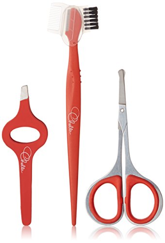 Chella Eyebrow Tools Case - 4-Piece Kit