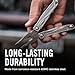 LEATHERMAN, Wingman Multitool with Spring-Action Pliers and Scissors, Stainless Steel