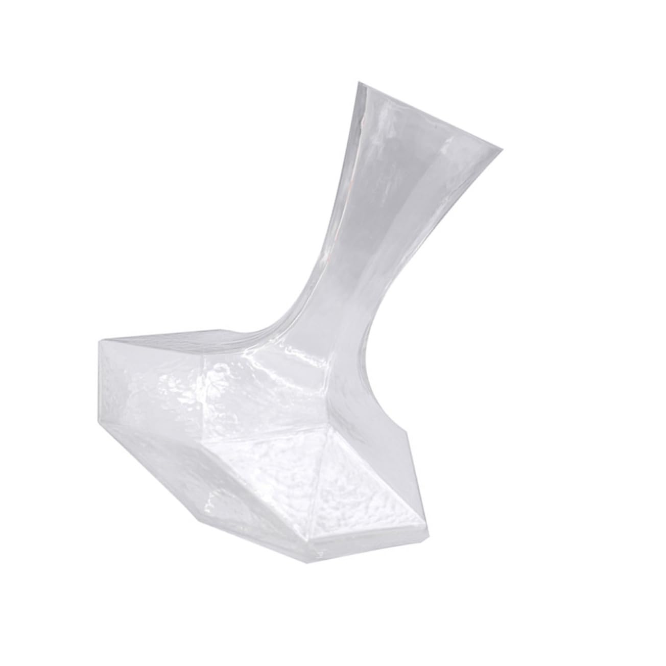 Caraffa Decanter Geometrica in Vetro per Vino e Liquori | Design Creativo a Diamante, Stabile Sul Piano, Facile da Pulire, Adatta a Cucina e Bar