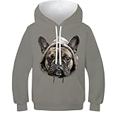 Photo Gallery hongbing bambino felpe con cappuccio stampa bulldog francese 3d felpe con cappuccio modelli di animali con hoodie tasche manica lunga sweatshirt 6-15 anni 10-12y Photo Gallery hongbing bambino felpe con cappuccio stampa bulldog francese 3d felpe con cappuccio modelli di animali con hoodie tasche manica lunga sweatshirt 6-15 anni 10-12y