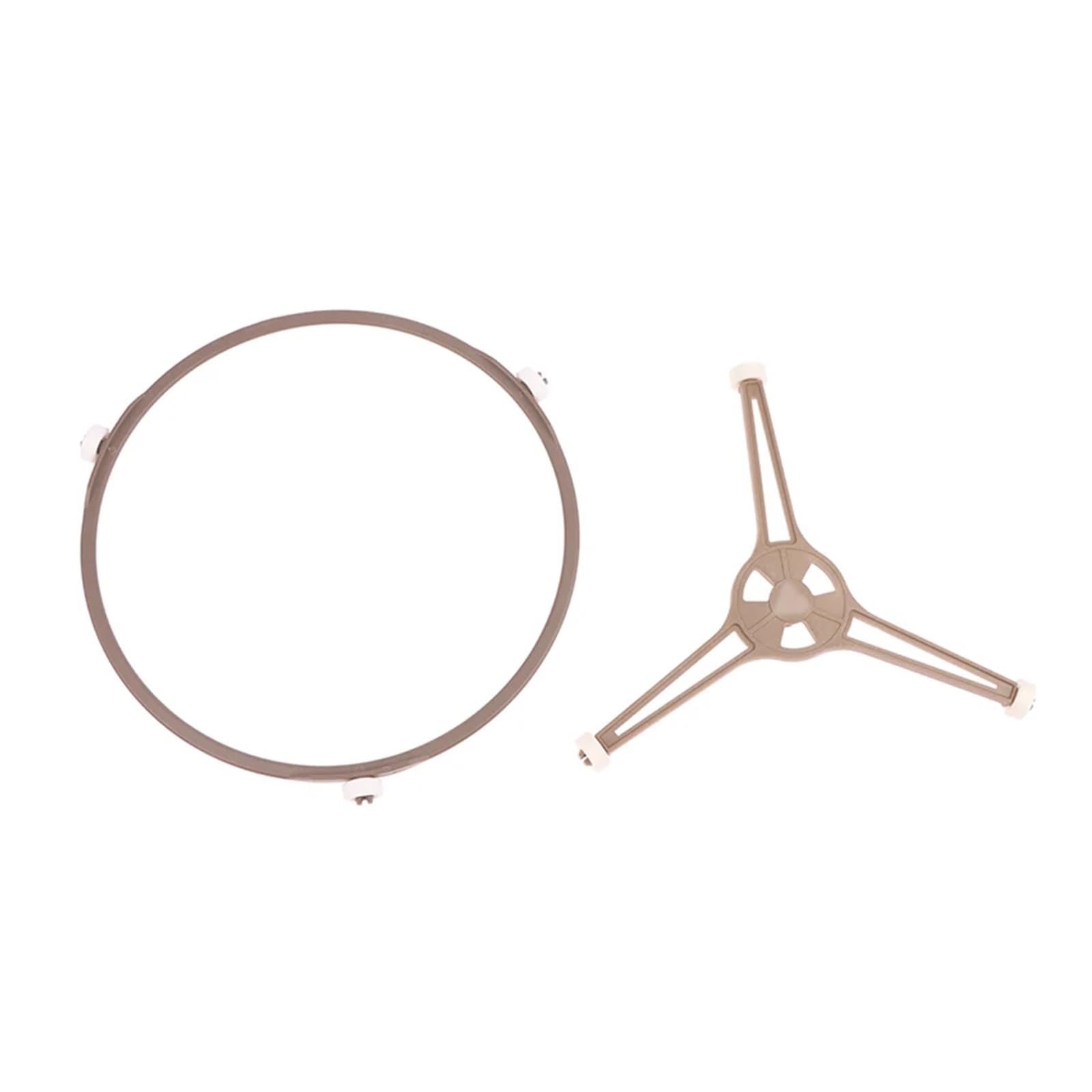 Soporte giratorio para horno microondas – Soporte de anillo giratorio circular, soporte de placa base de bandeja de vidrio (A3)
