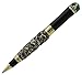 Jinhao Gray Dragon Playing Pearl Roller Ball Pen with Jewelry on Top with Pen Pouch for Journal Writing，Travel Diary