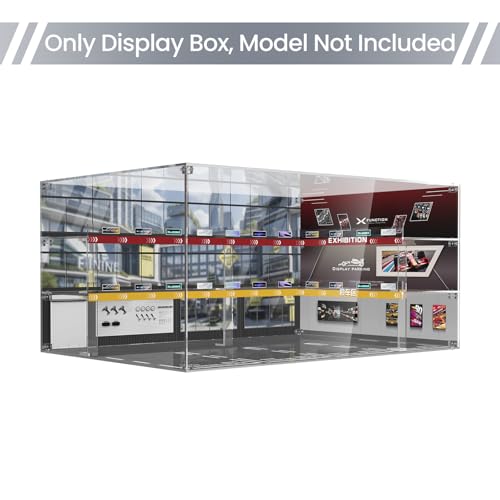 Image of Acrylic Display Case for Lego Speed Champions Ultimate Formula 1 Collector's Pack, Dust-Proof Protective Showcase Box for F1 Model Car Kit (Model Car NOT Included)